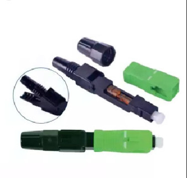 Conectores de cabo de fibra óptica LSZH Excelente resistência mecânica -45C/50C para conexões de rede rápidas e estáveis