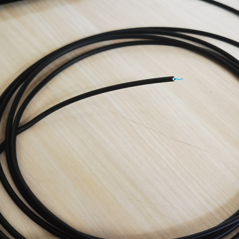 México / América do Norte 3,0 mm TPU 800N YOFC Fibra Ótica GJYFJU-1B6b3 Aramida Filho de chapéu Material para interior e exterior