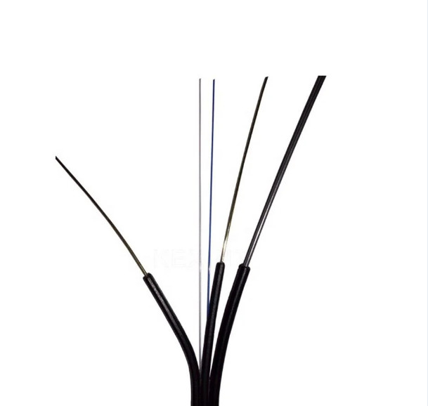 Cable de queda de fibra óptica FTTH auto-sustentável GJYXCH 1/2 núcleos Indoor Outdoor