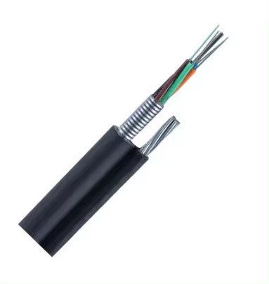 Faixa de alumínio blindada de modo único G.625D 2 4 6 8 10 12 Núcleo Gyxtc8a Figura 8 Cabo de fibra óptica