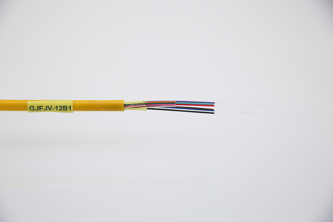 Simplex GJFJV/GJFJH Cable de fibra óptica multi-modo interno G657a OM1 OM2 OS1 OS2 Fibra tampão apertada