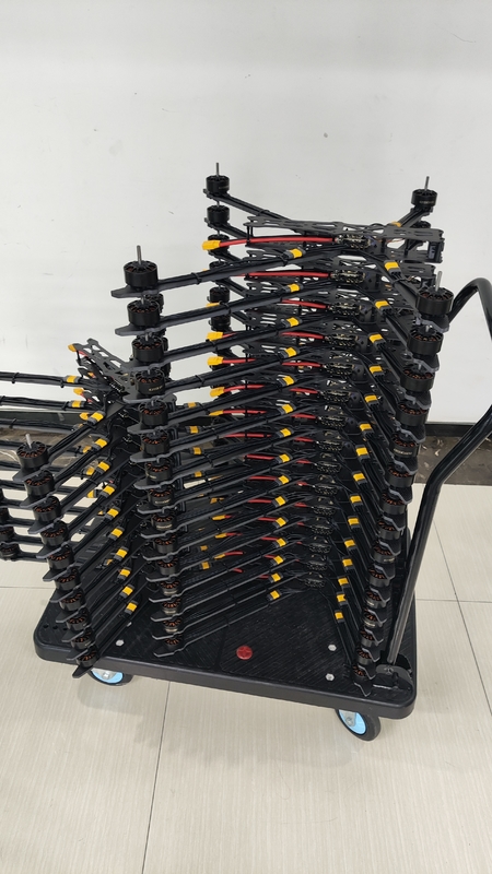Drone FPV de 17 polegadas de longo alcance e alta potência Drone de corrida FPV com capacidade de carga de 12 KG