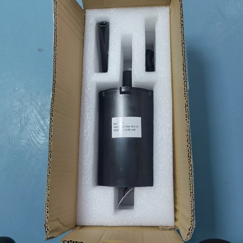 Material do casaco de revestimento confidencial FPV Quadcopter Drone 25km/rol Internal To External Wiring FC Connector Type For High Tensile Strength