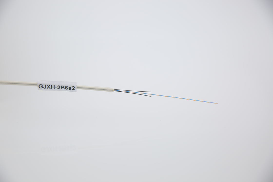 Introdução de cabo óptico em forma de borboleta