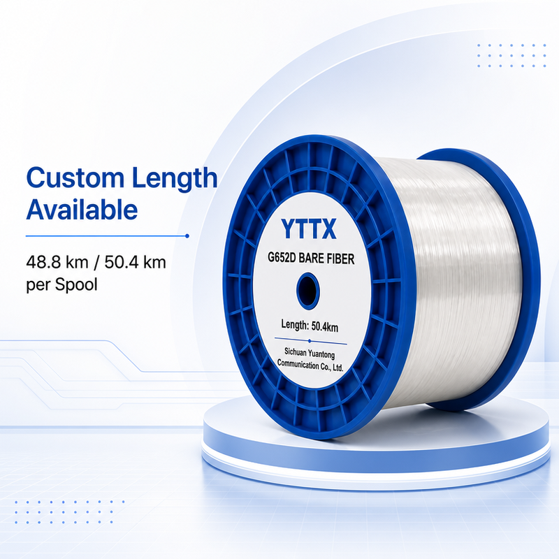 G.652D G652D 48,8km 50,4KM 60,4km por carretel marca famosa FIBERHOME ZTT YOFC HENGTONG ETC.