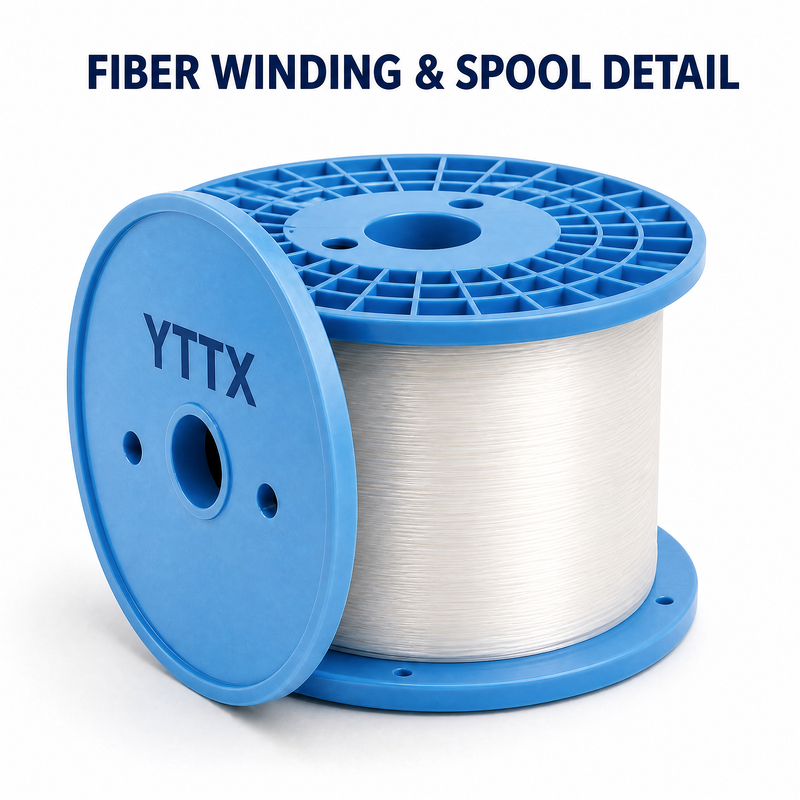 FPV Fibra SM fibra G657A1 50/60KM Tensile 60-70N Ultra-baixa perda atu