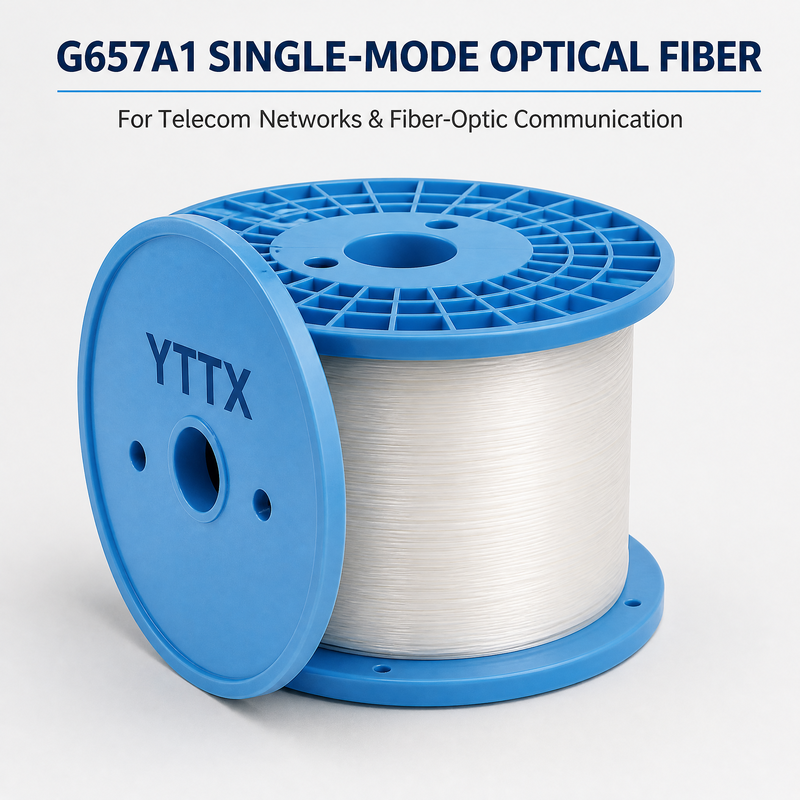 FPV Fibra SM fibra G657A1 50/60KM Tensile 60-70N Ultra-baixa perda atu