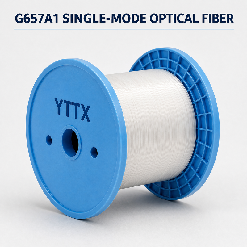 FPV Fibra SM fibra G657A1 50/60KM Tensile 60-70N Ultra-baixa perda atu
