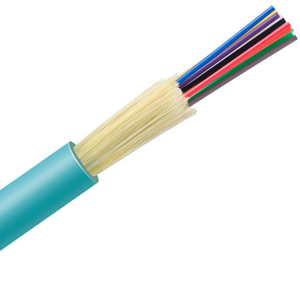 Fio não blindado Multicore de Aramid do cabo de fibra ótica da distribuição do núcleo de GJFJV 48