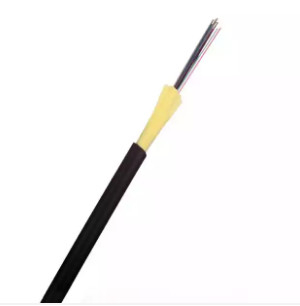 Núcleo 2 LSZH de fibra ótica protegido apertado revestido exterior do cabo 1 de YTTX micro ADSS TPU