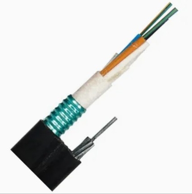 PE ou LSZH Jacket Cable de fibra óptica blindado para exterior com proteção de fibra e fita de aço G652D
