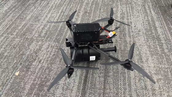 Drone Quadricóptero de Fibra FPV Profissional Pronto para Voar 30km/rolo Ultraleve - Alta Resistência à Tração - Fiação Interna para Externa