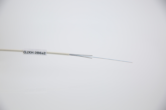 Introdução de cabo óptico em forma de borboleta